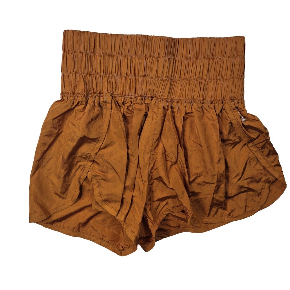 Free People Movement The Way Home Shorts Brushed Apricot Women's Size Medium